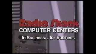 1986 Radio Shack Tandy Computer Center Commercial [upl. by Kamal]