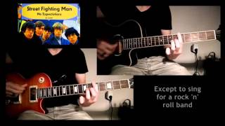 The Rolling Stones  Street Fighting Man Guitar Cover [upl. by Ringsmuth]