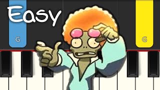 Hypnodancer PVZ  Meme Song  EASY PIANO TUTORIAL [upl. by Keese]