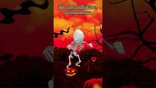 Dancing Skeleton  The skeletons dance we all can learn  Song for kids [upl. by Aneeres285]