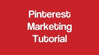 Pinterest marketing  training replay  pinterest marketing tutorial 101 [upl. by Rosco]