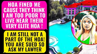 HOA FINED Me Cause My Farm Property Is TOO POOR To be Near Their ELITE HOA Im NO HOA Member  rEP [upl. by Sheba887]