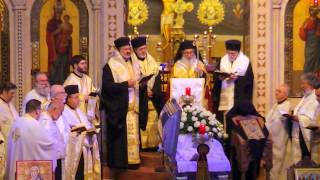 Fr Gabriel Karambis Farewell [upl. by Aicrag163]