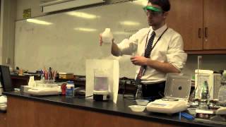 Antacid Demonstration [upl. by Naehs]