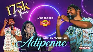 Adi Penne Song Live performance full video 😍  Stephen Zechariah amp Srinisha  Yummy Fest  Pephands [upl. by Rickard934]