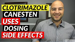 Clotrimazole Canesten  Uses Dosing Side Effects  Pharmacist Review [upl. by Farman931]