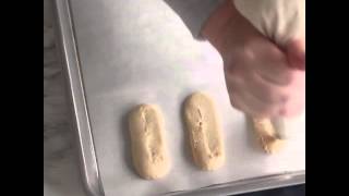 Piping Milano Cookies [upl. by Hijoung]