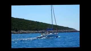 Sailing Adriatic Sea Croatia June 2014 Sunsail Flotilla Hvar 2014 [upl. by Gessner550]