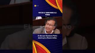 Uribe destrozado por Petro [upl. by Burhans]