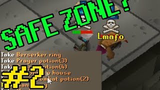 Safe Zone BAITING Pkers 2 They still think theyre safe OSRS PVP [upl. by Neelrihs]