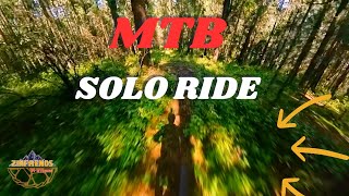 SOLO RIDE MTB Disfrutando del verde de la naturaleza [upl. by Aiksas7]