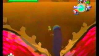 Wind Waker 50 Wind Temple 66 Boss  Molgera [upl. by Anneh526]