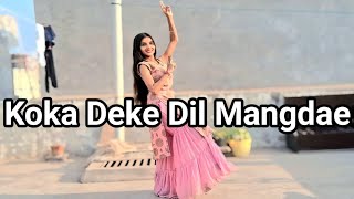 Koka Deke Dil Mangdae  Dance  Mankirt Aulakh  Pranjal Dahiya  Beats With Me [upl. by Yahiya]