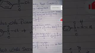 Hinsberg Reaction Heinsberg test A level chemistry [upl. by Ronnoc229]