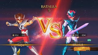 Seiya De Pegaso V2 vs Alberich De Megrez Delta  Latino [upl. by Anihc956]