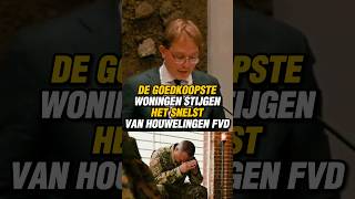 DE GOEDKOOPSTE WONINGEN STIJGEN HET SNELST VAN HOUWELINGEN FVD vanhouwelingen fvd woningmarkt [upl. by Conrad]