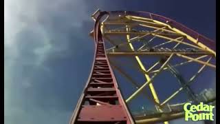 Top Thrill Dragster Backwards Official POV  Cedar Point Sandusky Ohio [upl. by Eanahs]