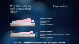 Подушки Техногель  совершенная система сна [upl. by Norat]