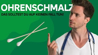 Ohrenschmalz entfernen – so solltest du deine Ohren reinigen  AOK [upl. by Schnabel]