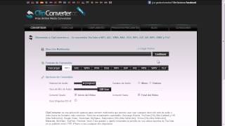 ClipConverter el conversor de ficheros online [upl. by Anomar824]