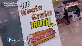 Is Subways wheat bread healthy CBC Marketplace [upl. by Tekcirc819]