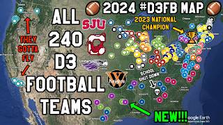 Every D3 Football Team [upl. by Chantalle]