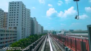 FERNVALE TO SENGKANG LRT IN 4K [upl. by Allister]