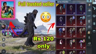 Bgmi trusted id seller  BGMI account for sale  bgmi trusted account seller youtube [upl. by Lisle]