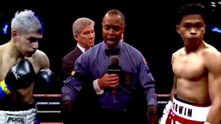 Jerwin Ancajas vs Fernando Martinez full fight highlights knockouts punch comparisons [upl. by Secilu]