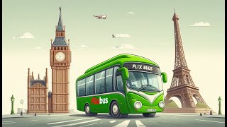 London to Paris by FlixBus Full Journey August 2024 [upl. by Airom]