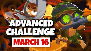 BTD6 Advanced Challenge  JTJs Challenge  March 16 2024 [upl. by Ynetsed983]