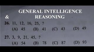 GENERAL INTELLIGENCE amp REASONING  Reasoning Previous year solved question paper of SSC  Part 33 [upl. by Aerdnaed379]