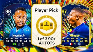 40x 90 TOTS PLAYER PICKS amp PACKS 🤯 FC 24 Ultimate Team [upl. by Yeniffit]