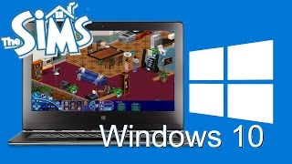 How to get The Sims 1 working in Windows 10 UPDATED VIDEO [upl. by Anairam]