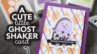 The cutest Halloween shaker card ever [upl. by Etnoled934]