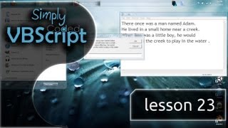 VBScript Basics Part 23  Replace Words Replace Command [upl. by Raskin101]