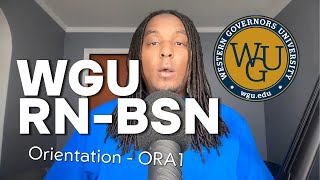 WGU RN to BSN Orientation Everything You Need to Know Before Starting [upl. by Kimmi]