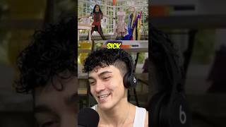 Disney Descendants Movie Reaction One Kiss 😘💋 disney musuc song viral shorts [upl. by Grizel]