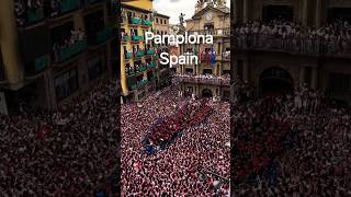 San Fermin 24  Pamplona Sanfermines travel spain culture toros [upl. by Mabelle526]