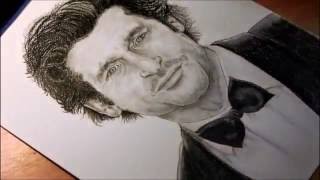 Patrick Dempsey drawing [upl. by Ikeda776]