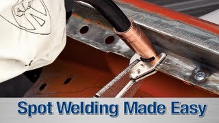 Spot Weld Kit  How To DIY with your MIG Welder from Eastwood [upl. by Merfe]