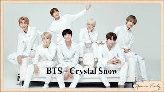 BTS  Crystal Snow Easy Lyrics [upl. by Aihsakal]