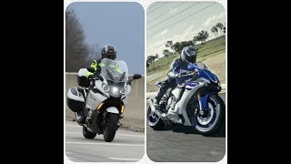 BMW K1600GT 깡스 포천아우토반 R1과한판ㅋ [upl. by Atires]