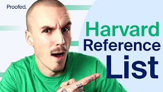 How to Format a Harvard Reference List [upl. by Tavie]