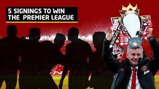 5 Transfers To Make Manchester United Premier League Champions  Solskjaers Tactics 201920 [upl. by Niamjneb]