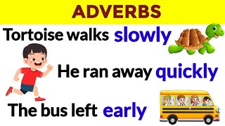 Adverbs  what are adverbs  Adverbs definition  verbs definition  Adverb for class 1 amp 2 adverbs [upl. by Hairej]