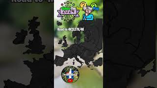 Guess the Year Of The Map europe mapper geography youtubeshorts subscribe viralvideo mapping [upl. by Rheba575]