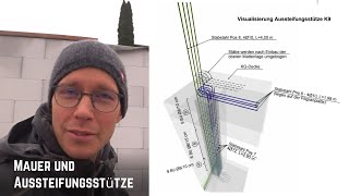 Mauern und Aussteifungsstützen erstellen [upl. by Gurango]