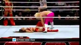 The Bella Twins vs Kaitlyn Natalya [upl. by Edina]