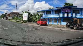 Drive From Kolonia to Sekere Pohnpei Federated States of MicronesiaFSM [upl. by Ardnasyl]